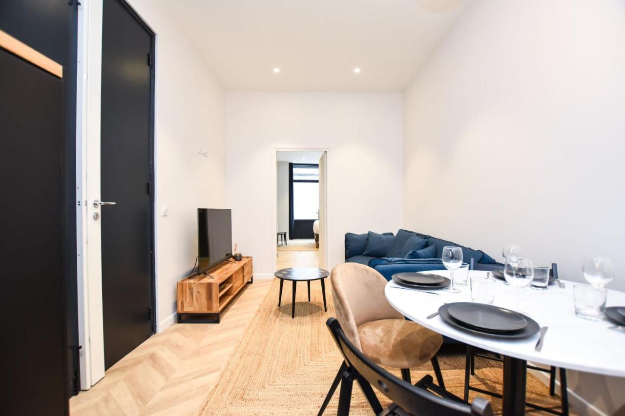 Chic Apartment - 2Br-6P - Gare Du Nord باريس المظهر الخارجي الصورة